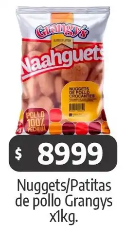 Autoservicio Capo Grangys nuggets/patitas de pollo oferta