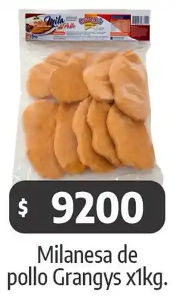 Autoservicio Capo Grangys milanesa de pollo oferta