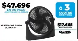 Supermayorista Vital Liliana ventilador turbo 8" oferta