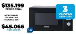 Supermayorista Vital Mecánico microondas tramontina oferta