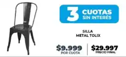 Supermayorista Vital Silla metal tolix oferta