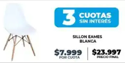 Supermayorista Vital Sillon eames blanca oferta