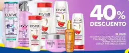 Carrefour Maxi Elvive shampoo/acondicionador oferta