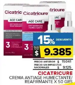Carrefour Maxi Cicatricure crema antiage humectante/ reafirmante oferta