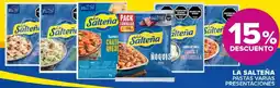 Carrefour Maxi La salteña pastas varias presentaciones oferta