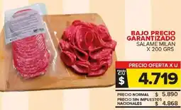 Carrefour Maxi Bajo precio garantizado salame milan oferta