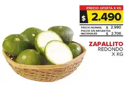 Carrefour Maxi Zapallito redondo oferta