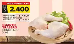 Carrefour Maxi Cuarto trasero congelado oferta