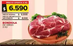 Carrefour Maxi Bondiola de cerdo oferta