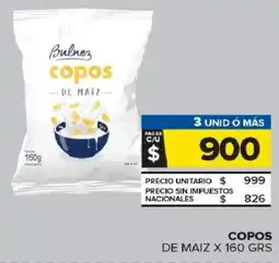 Carrefour Maxi Bulnez copos de maiz oferta