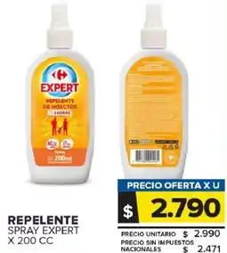 Carrefour Maxi Expert repelente spray oferta