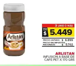 Carrefour Maxi Arlistan infusion a base de cafe pet oferta