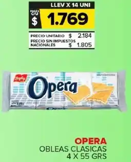 Carrefour Maxi Opera obleas clasicas oferta