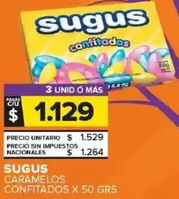 Carrefour Maxi Sugus caramelos confitados oferta