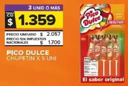 Carrefour Maxi Pico dulce chupetin oferta