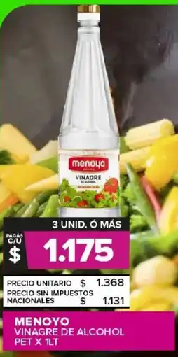 Carrefour Maxi Menoyo vinagre de alcohol pet oferta