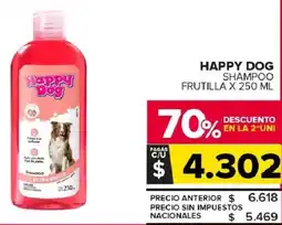 Carrefour Maxi Happy dog shampoo frutilla oferta