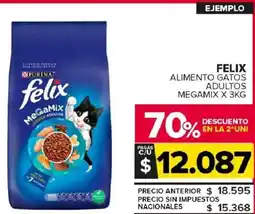 Carrefour Maxi Felix alimento gatos adultos megamix oferta
