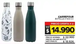 Carrefour Maxi Carrefour botella oferta