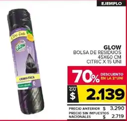 Carrefour Maxi Glow bolsa de residuos oferta