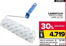Carrefour Maxi Carrefour rodillo simil lana oferta