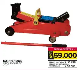 Carrefour Maxi Carrefour crique carrito oferta