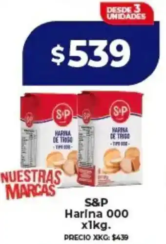 S&P harina 000