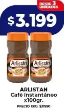 Supermayorista Vital Arlistan café instantáneo oferta