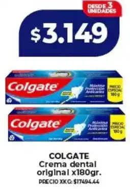 Supermayorista Vital Colgate crema dental original oferta