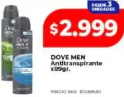 Supermayorista Vital Dove men antitranspirante oferta
