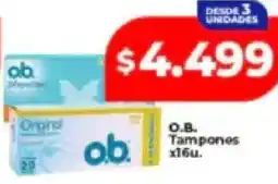 Supermayorista Vital O.B. tampones oferta