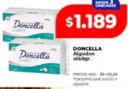 Supermayorista Vital Doncella algodon oferta
