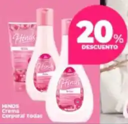 Supermayorista Vital Hinds crema corporal todas oferta