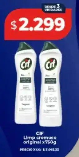 Supermayorista Vital Cif limp cremoso original oferta