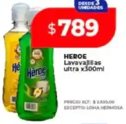 Supermayorista Vital Heroe lavavajillas ultra oferta