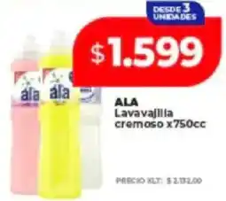 Supermayorista Vital Ala lavavajilla cremoso oferta