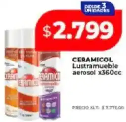 Supermayorista Vital Ceramicol lustramueble aerosol oferta