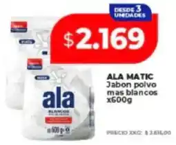 Supermayorista Vital Ala matic jabon polvo mas blancos oferta