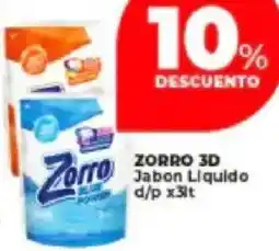 Supermayorista Vital Zorro 3d jabon liquido d/p oferta