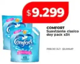 Supermayorista Vital Comfort suavizante clasico doy pack oferta