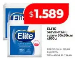Supermayorista Vital Elite servilletas u suave oferta