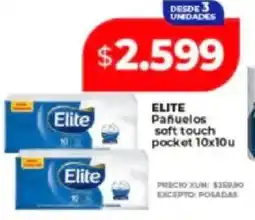 Supermayorista Vital Elite pañuelos soft touch pocket oferta