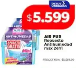 Supermayorista Vital Air pur repuesto antihumedad max 2 en 1 oferta