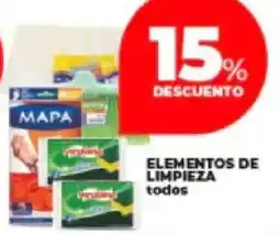 Supermayorista Vital Elementos de limpieza todos oferta