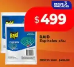 Supermayorista Vital Raid espirales oferta