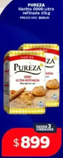 Supermayorista Vital Pureza harina 0000 ultra refinada oferta