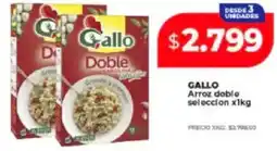 Supermayorista Vital Gallo arroz doble seleccion oferta