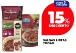 Supermayorista Vital Salsas listas todas oferta