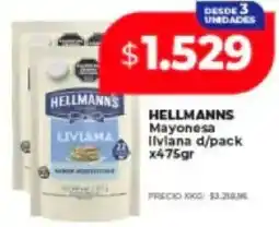 Supermayorista Vital Hellmann's mayonesa ilvlana d/pack oferta