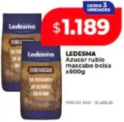 Supermayorista Vital Ledesma azucar rublo mascabo bolsa oferta